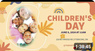 Saturday, June 8, 2024 | Children's Day
